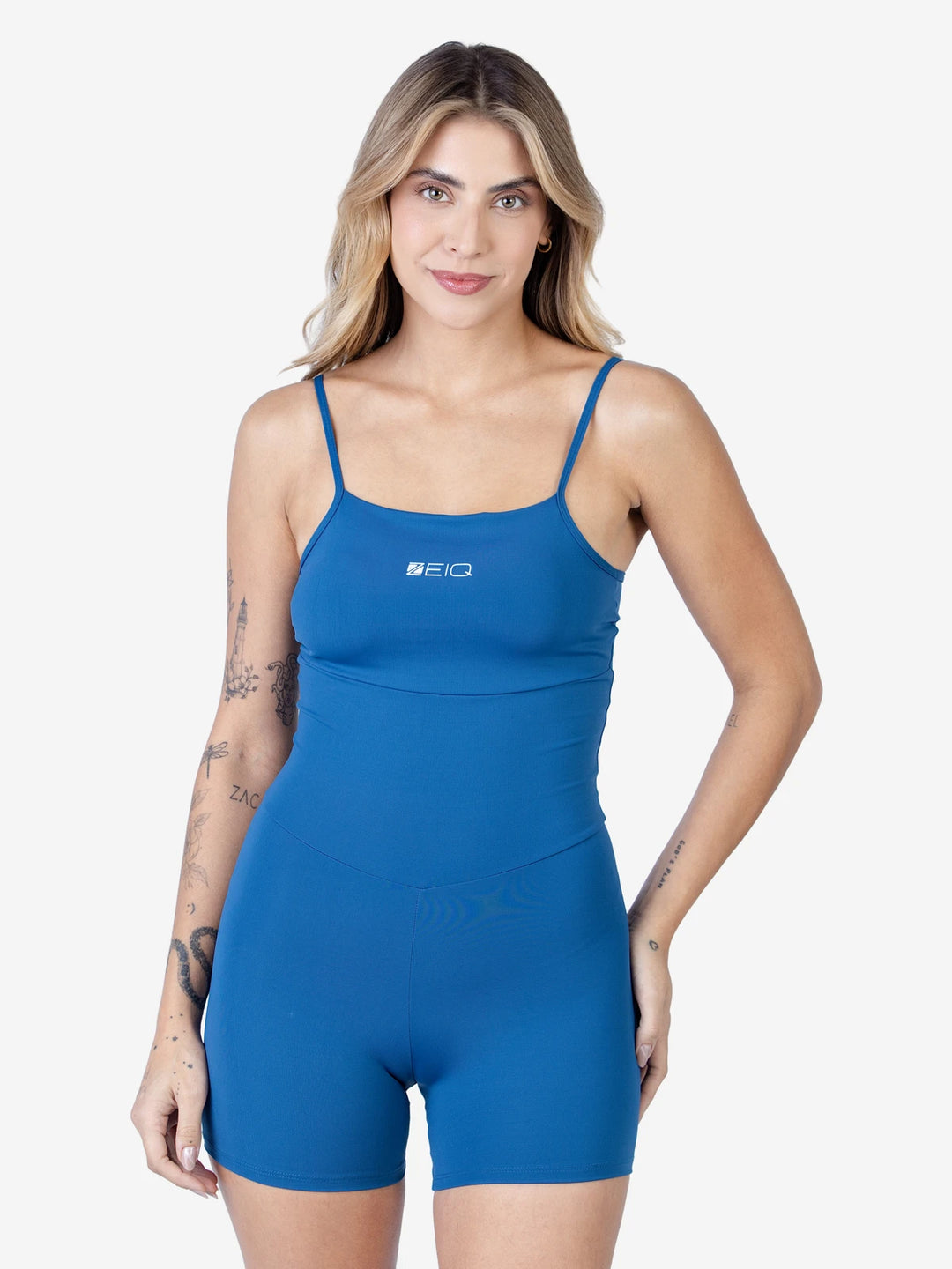 Macaquinho Fit Soft Basic Zeiq Blue Jeans
