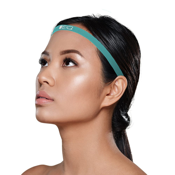 Head Band Sport Zeiq - Kit 3 Unidades (bordô, laranja e azul sky)