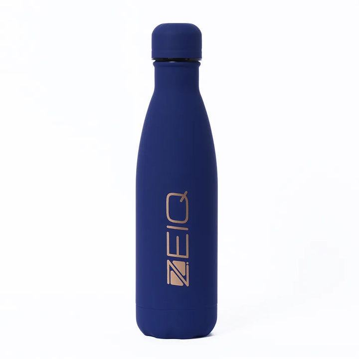 Garrafa Térmica Emborrachada Zeiq 500ml Azul Marinho