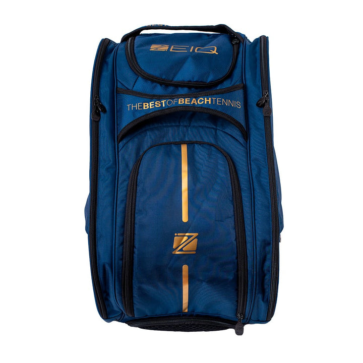 Raqueteira BT PRO Zeiq Azul e Dourada