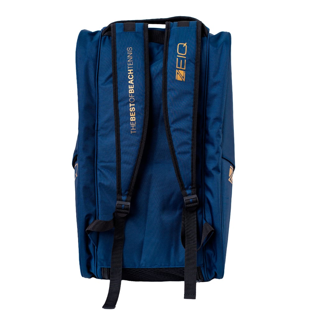 Raqueteira BT PRO Zeiq Azul e Dourada
