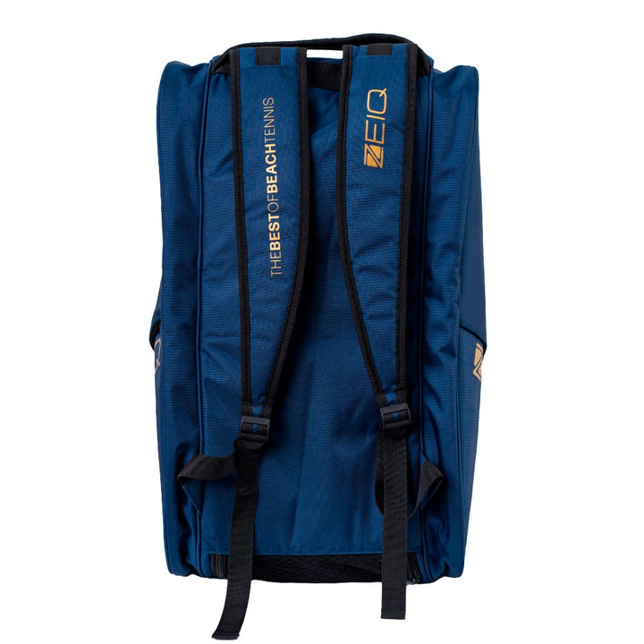 Raqueteira BT PRO Zeiq Azul e Dourada