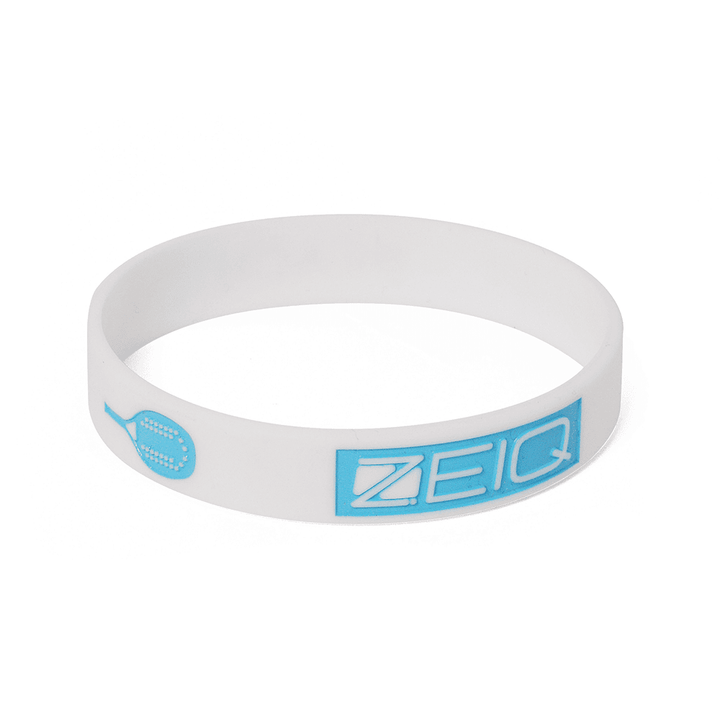 Pulseira de Silicone Personalizada Zeiq Unique Branca