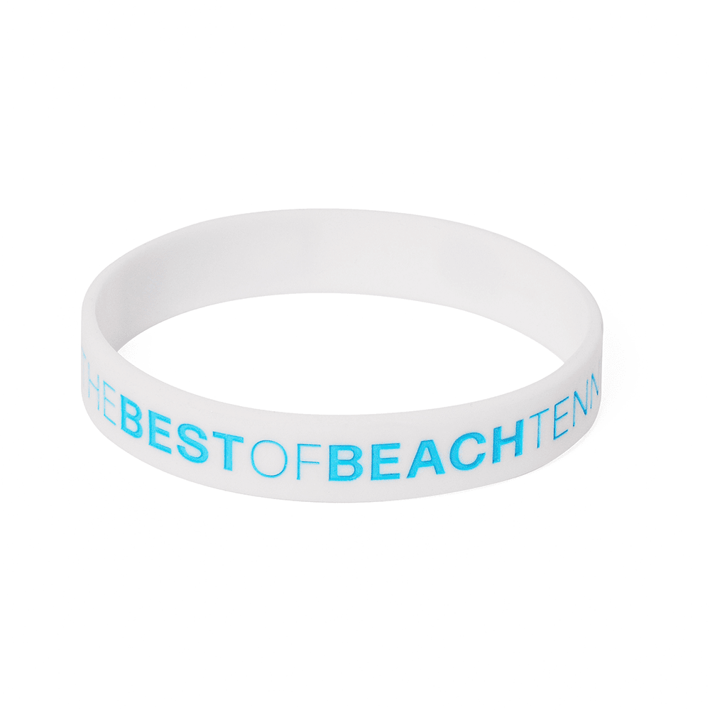 Pulseira de Silicone Personalizada Zeiq Unique Branca