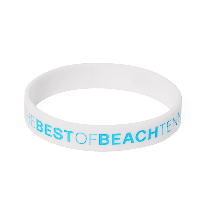 Pulseira de Silicone Personalizada Zeiq Unique Branca