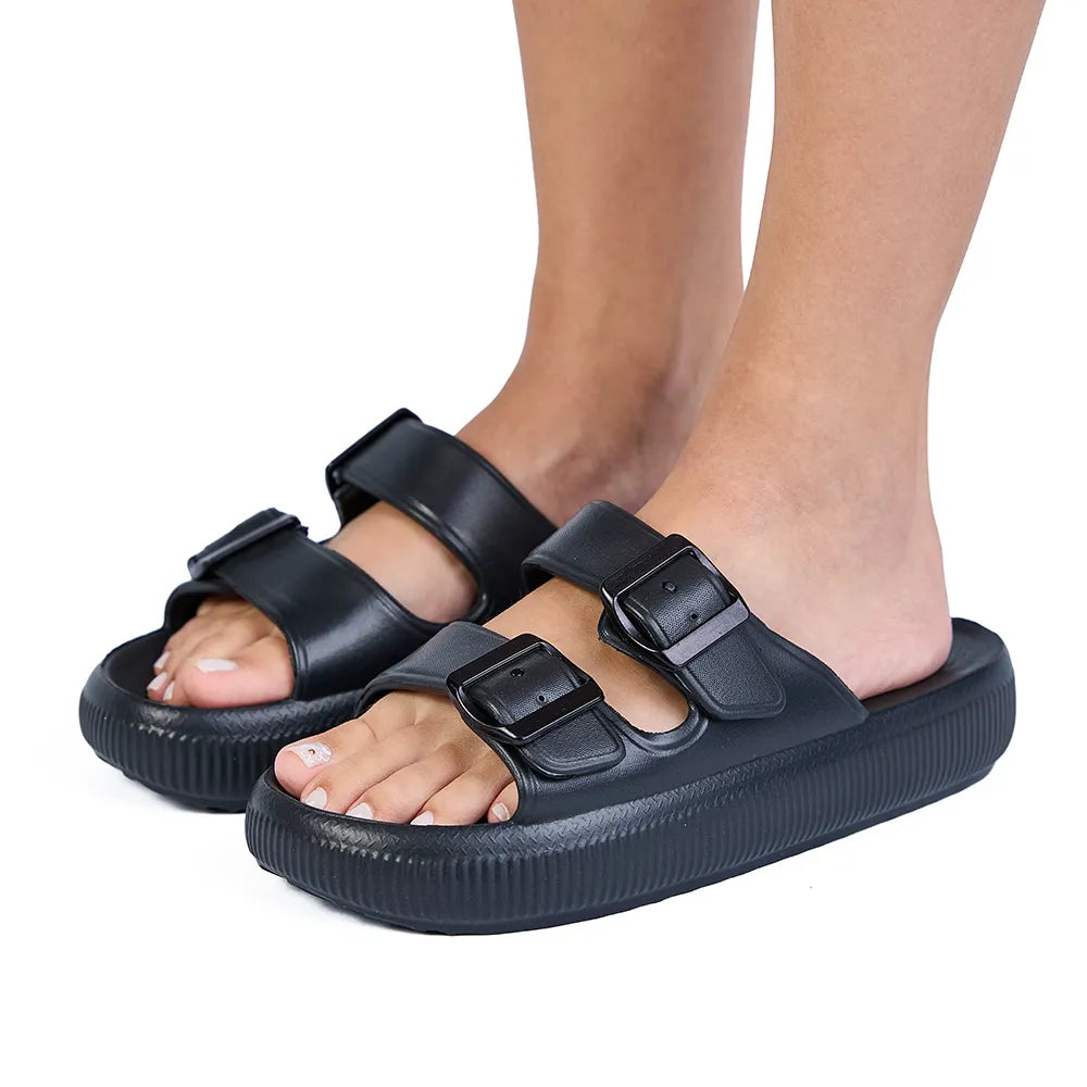 Chinelo Birken Nuvem Zeiq Preto
