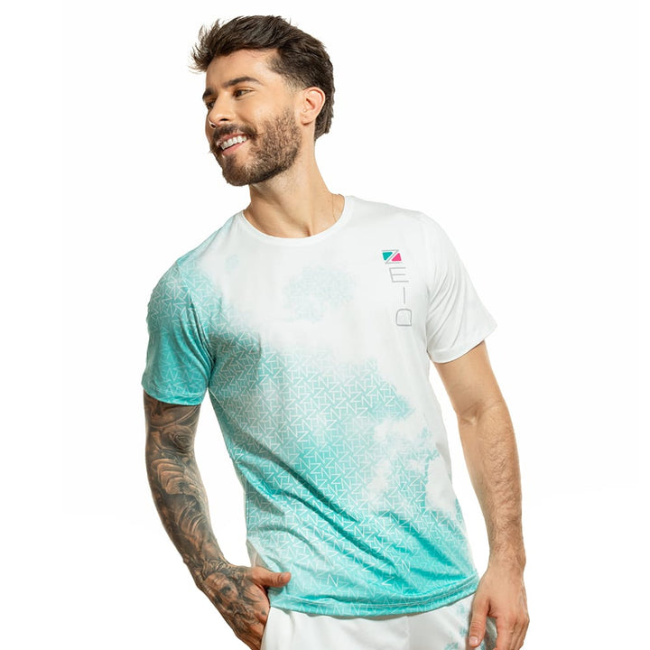 Camiseta Masculina Advanced Zeiq Blue Sky