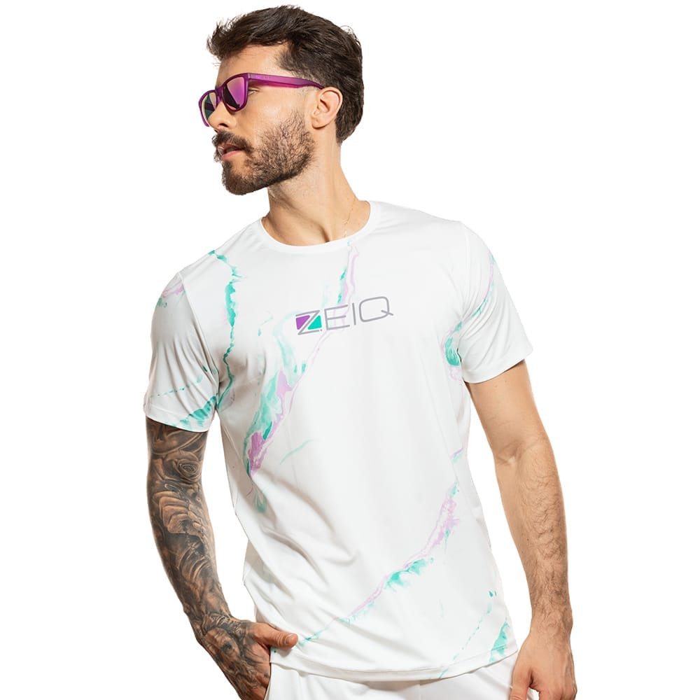 Camiseta Masculina Collani Zeiq Branca Boreal