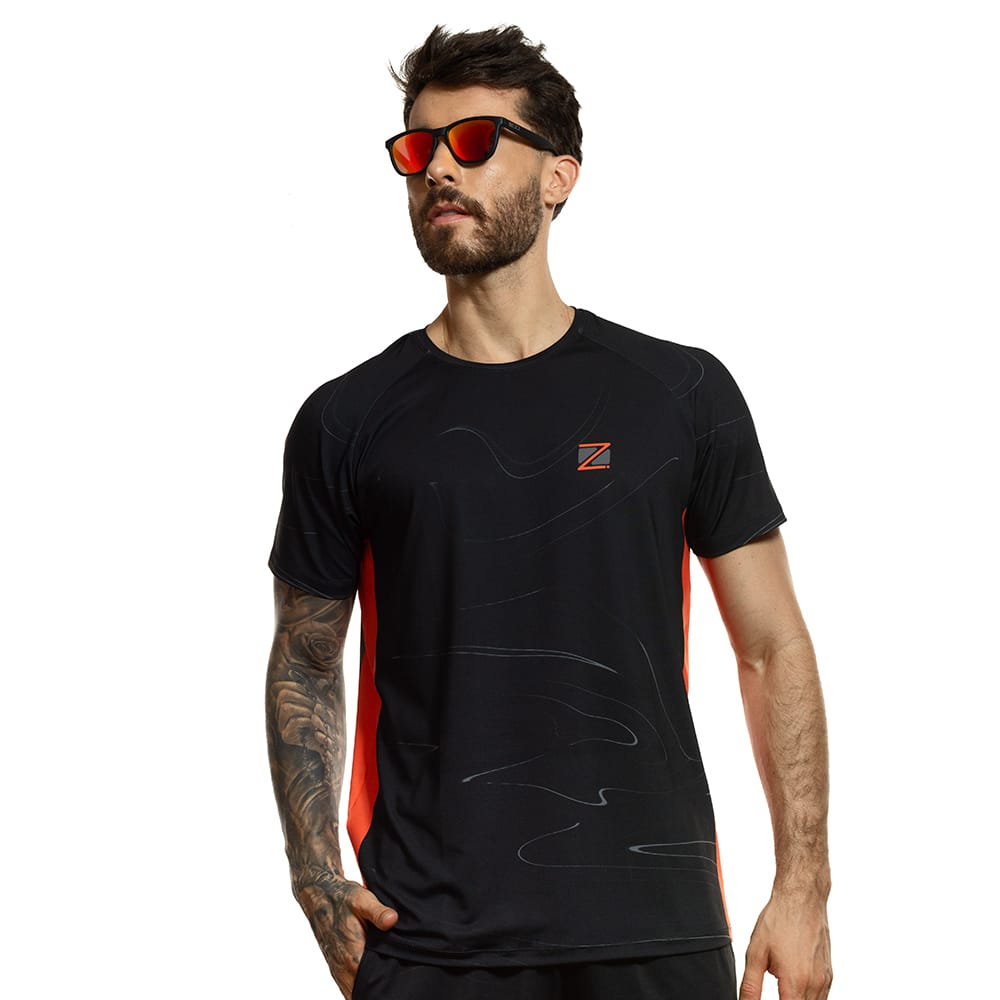 Camiseta Masculina Smoke Zeiq Preta