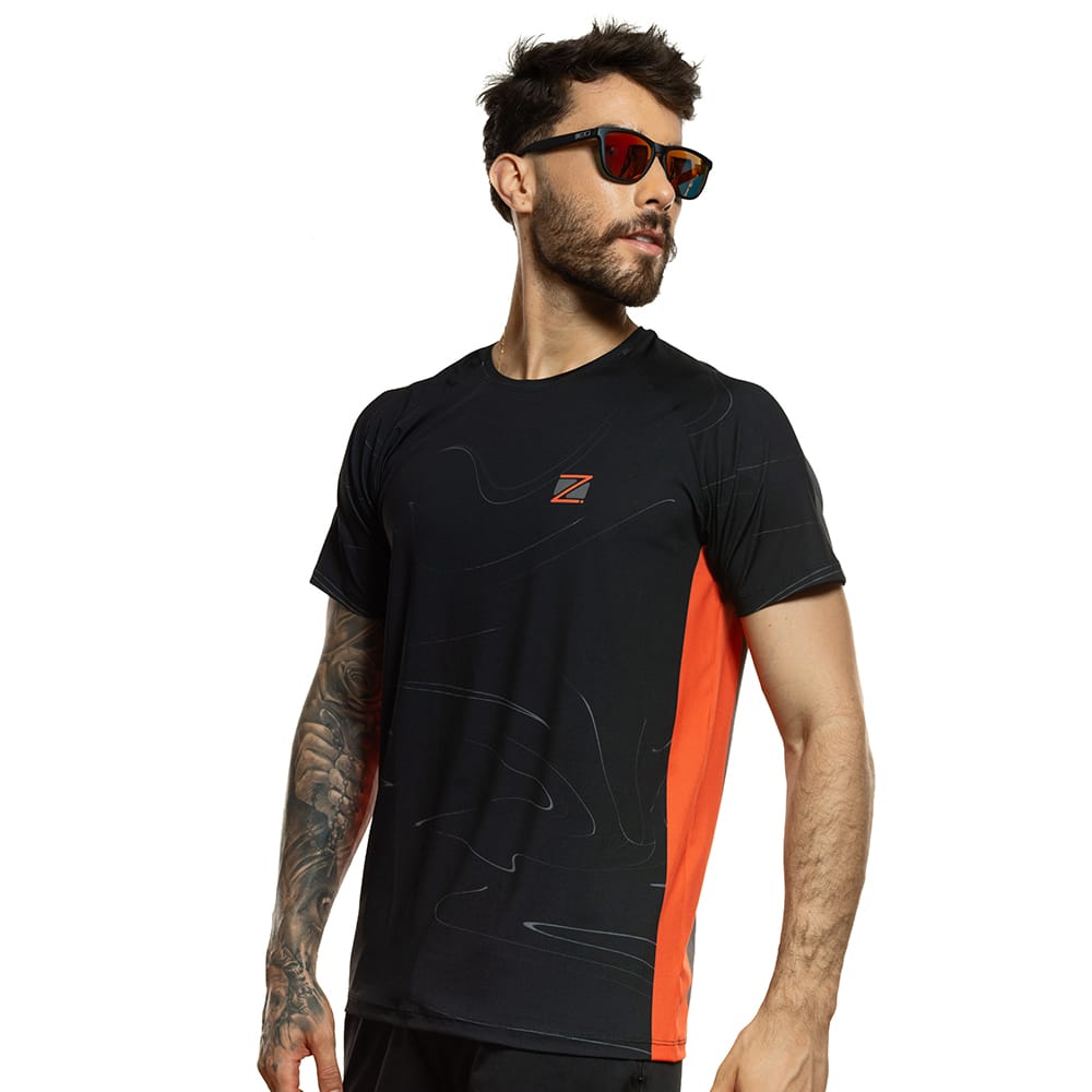 Camiseta Masculina Smoke Zeiq Preta