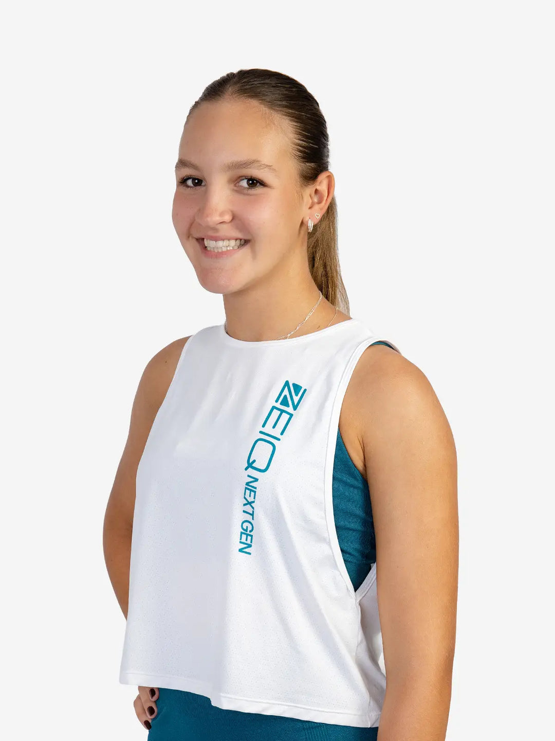 Cropped Fit Mesh Dry NG Zeiq Branco