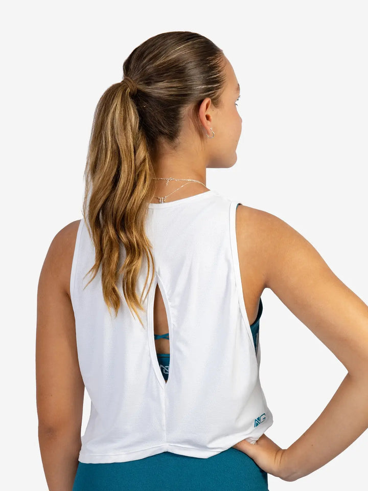 Cropped Fit Mesh Dry NG Zeiq Branco