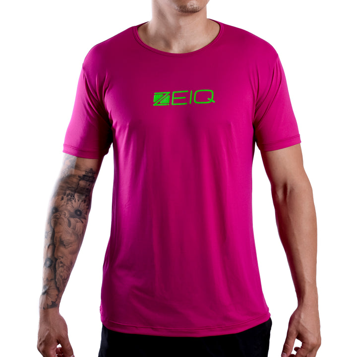 Camiseta Esportiva Slim Zeiq Baton Rouge - Logo Verde