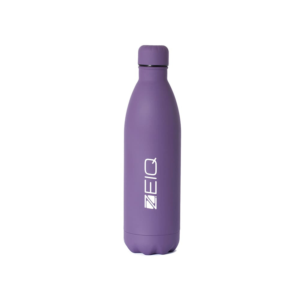 Garrafa Térmica Emborrachada Zeiq 1L Roxa