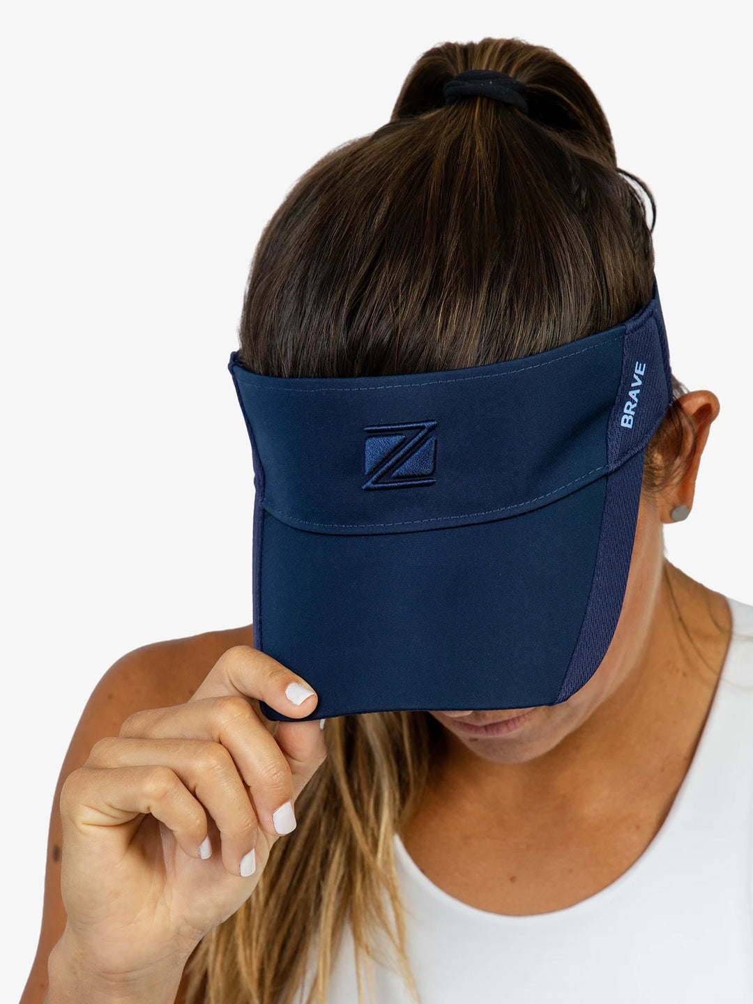 Viseira Brave Esportiva Zeiq Marinho
