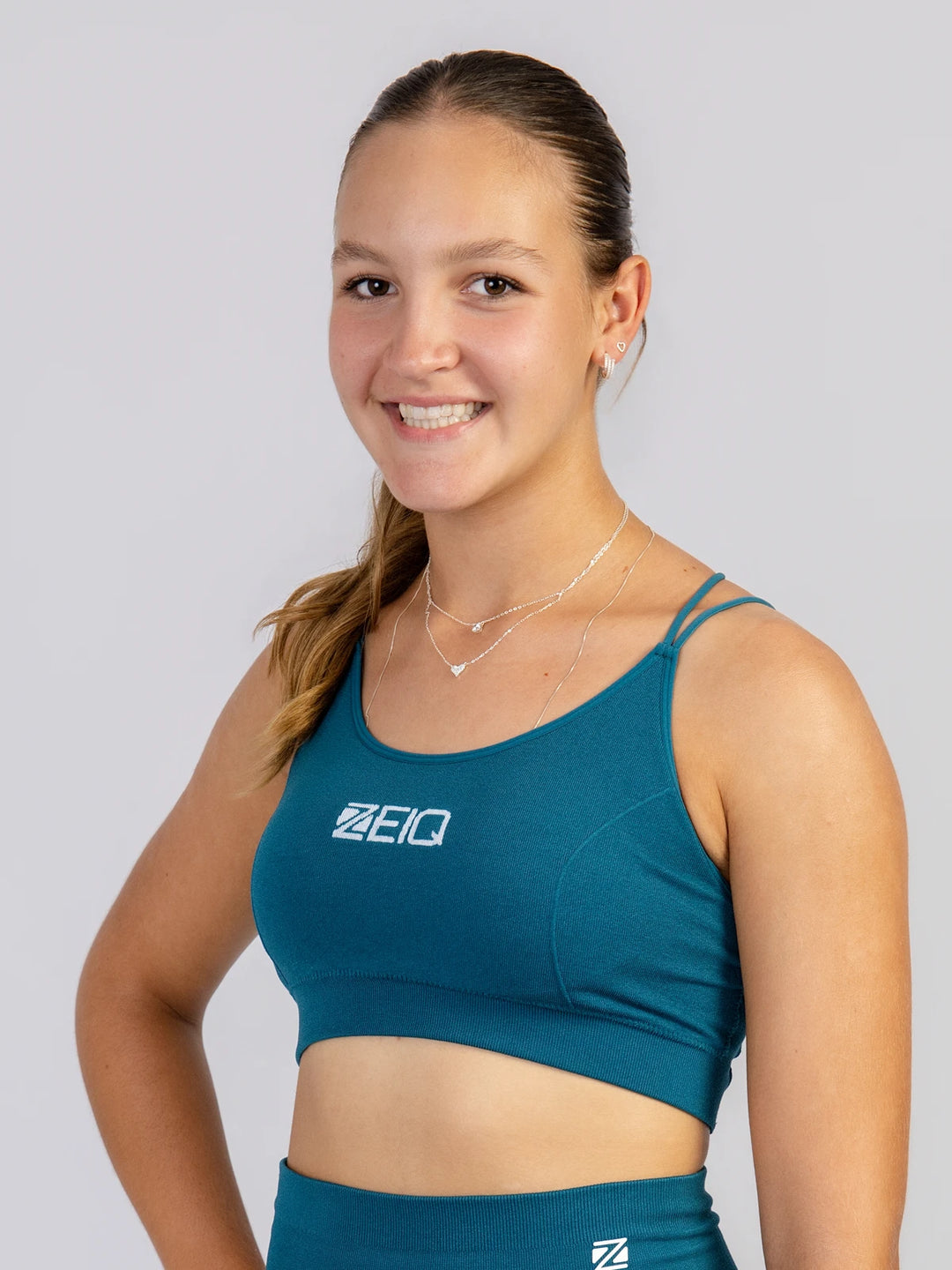 Top Strips Mesh NG Zeiq Azul Atlântico