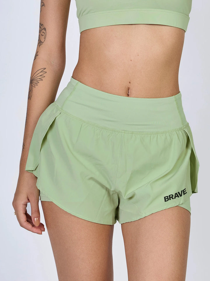 Short Skin Brave Duplo Tactel Zeiq Verde