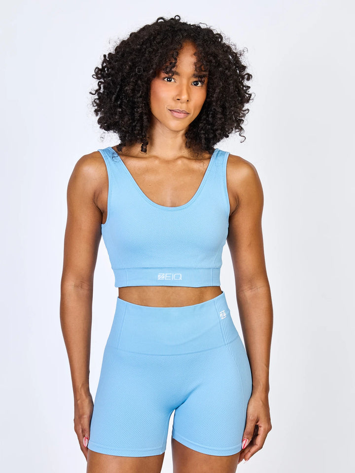 Short Fit Mesh Zeiq Blue Vintage