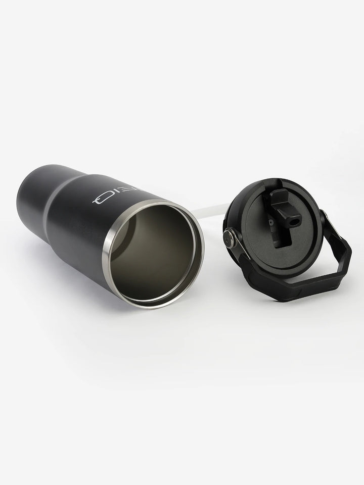 Garrafa Flip Térmica Zeiq 820ml Preto