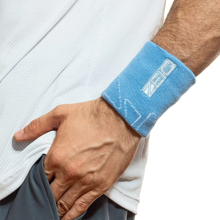 Munhequeira Pulse Zeiq Azul e Branca