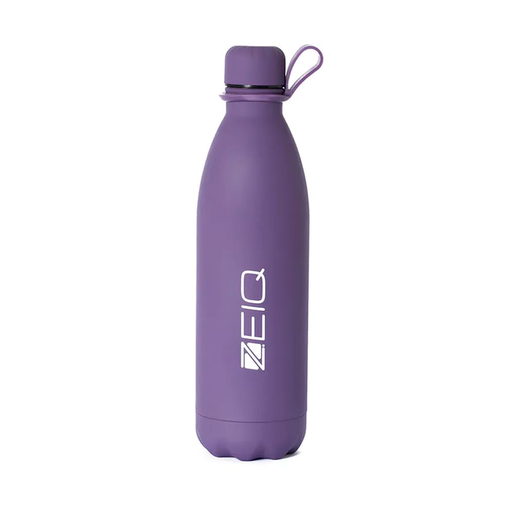 Garrafa Térmica Emborrachada Zeiq 1L Roxa