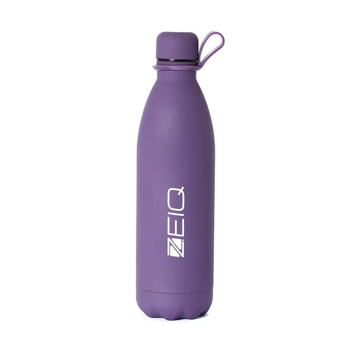 Garrafa Térmica Emborrachada Zeiq 1L Roxa