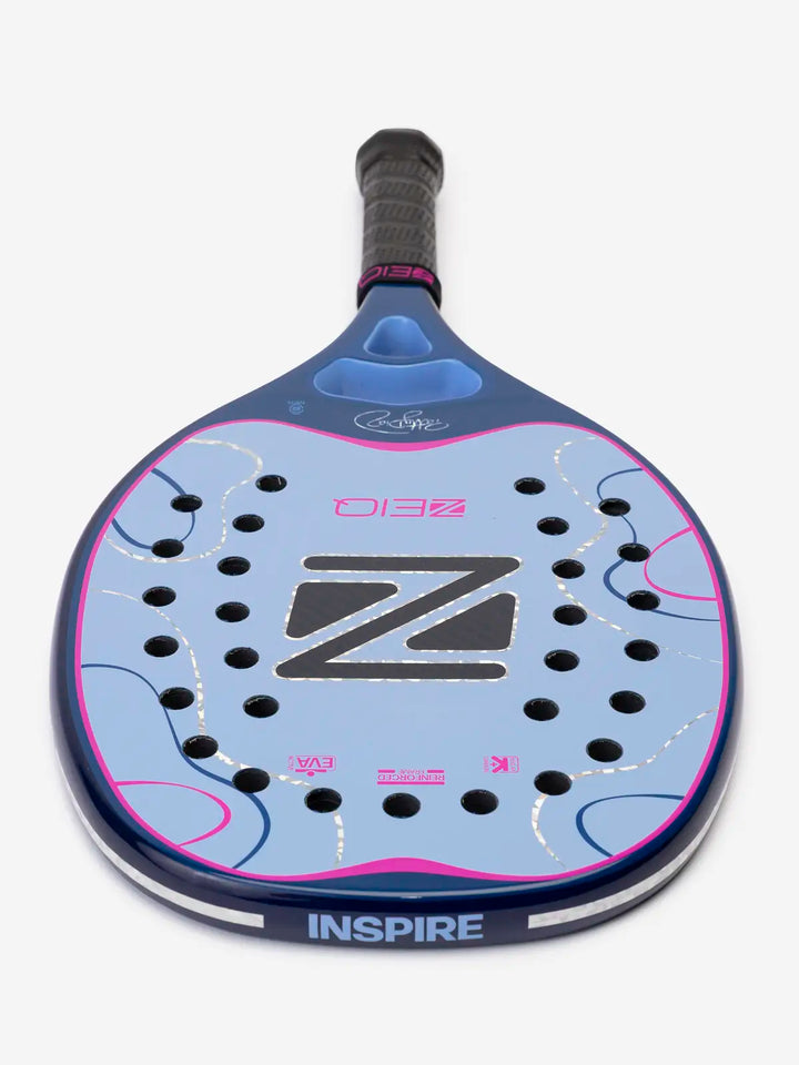 Raquete de Beach Tennis New Inspire Carbono Kevlar Zeiq