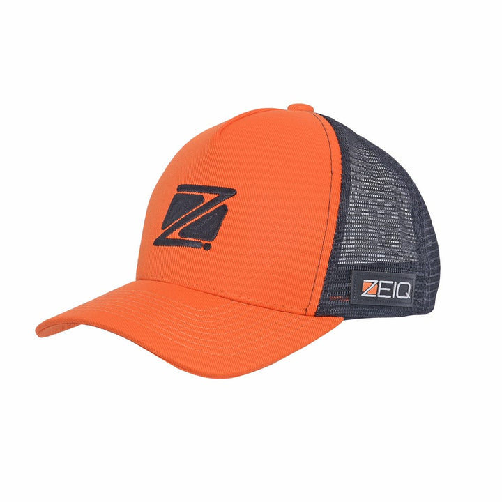 Boné Trucker Zeiq Laranja e Preto