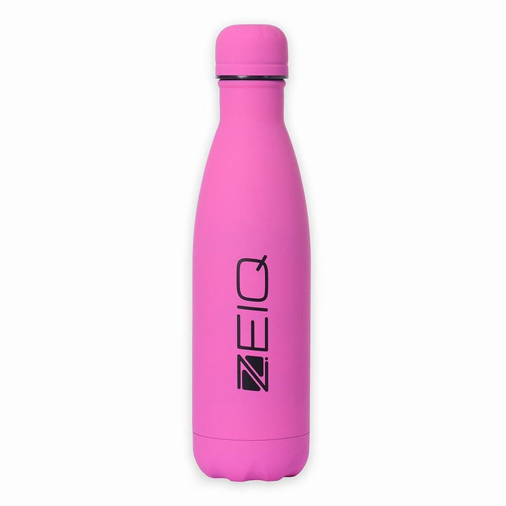 Garrafa Térmica Emborrachada Zeiq 500ml Rosa